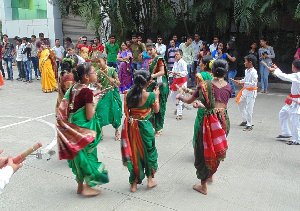 Ganpati Visarjan Event at ASM IBMR